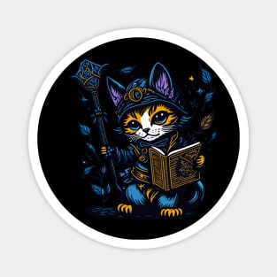 Kitten Wizard IV Magnet